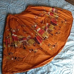 Egyptian or Middle Eastern themed skirt pumpkin